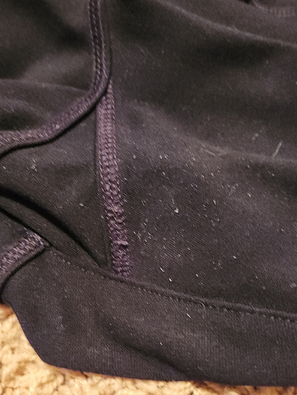 Carhartt Black Fitted Pants Woamns Size Large - Picture 9 of 9